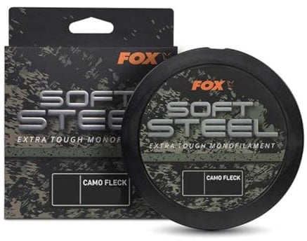 Fox Soft Steel Fleck Camo Mono - 1000m monofile Angelschnur, Durchmesser/Tragkraft:0.35mm / 8.2kg / 18lb