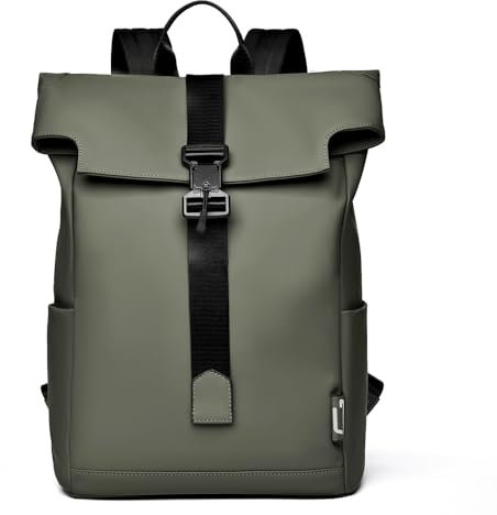 TerraX - ergonomischer, wasserdichter Rucksack mit großer Staufläche für Laptops und Utensilien Bergxperten (Grün)