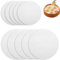 10Pcs Silicone Steamer Mesh Mats - Non-Stick, Heat-Resistant Reusable Round 10/8 Inch Steamer Liners for Dumplings, Baking, and Steaming - Multi-Purpose Pastry Mat