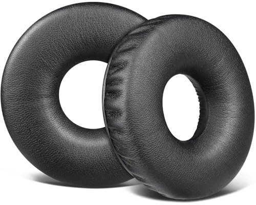 SOULWIT Cuscinetti Auricolari Ricambio per Sony MDR-XB650 BT (MDRXB650) Wireless Cuffie, Padiglioni Cuffie per Orecchie con Morbida Pelle Proteica e Schiuma di Memoria ad Alta Densità - Nero