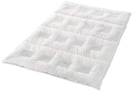 CLIMABALANCE Comfort Medium Zudecke, Baumwolle, Weiß, 135 x 200 cm