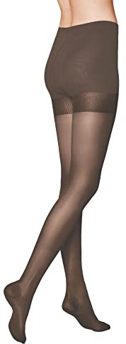 KUNERT Damen Fly&Care 40 SH Feinstrumpfhose, Halbtransparent, Graphit, 40/42
