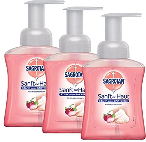 Sagrotan Samt Schaum Kirschblüte & Rose, 3er Pack (3 x 250 ml)