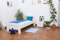 Kinderbett/Jugendbett Easy Premium Line K2, Buche Vollholz massiv weiß lackiert - Maße: 90 x 200 cm