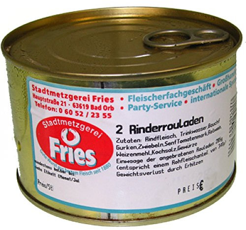 MeinMetzger 2 Rinderrouladen Inhalt 430 g