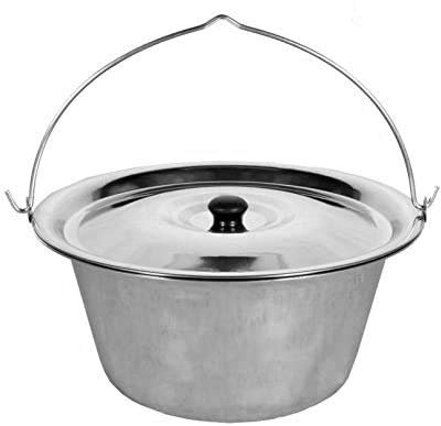 Farmcook Gulaschkessel INOX mit Deckel 14 Liter