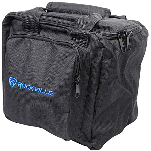 Rockville RLB90 Universal Travel Bag for 2x Par Lights, Controller, Cables
