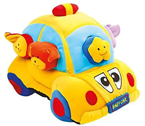 Small Foot 5517 Plug mobile, jouet d'éveil pour bébé en peluche souple avec de nombreux éléments enfichables