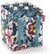 Reisenthel ZJ4031 - Borsa Porta Bottiglie, Motivo: Floreale, Dimensioni: 24 x 28 x 24 cm