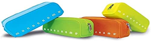 ASTUCCIO TOMBOLINO BORSELLINO Monocromo Pigna IN SILICONE rettangolare MORBIDO GIALLO VERDE ARANCIONE AZZURRO FLUO (ARANCIONE)