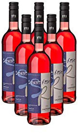 LAUFFENER WEINGÄRTNER - 2023 Lauffener Schwarz/Rosé Schwarzriesling Rosé Lieblich. Deutscher Qualitätswein aus Württemberg. Inhalt: 6 x 0.75 l mit 10% vol.