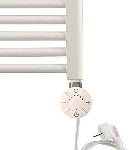 Heizpatrone Thermostat Oberflächen Temperaturregler Heizstab Badheizkörper XIMAX Typ 5 Weiss 600W