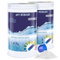 Nortembio Pool pH+ Plus 2x1,4 Kg, Organischer pH+ Heber für Schwimmbad und Spa. Verbesserung der Wasserqualität, ph-Regulierung, Vorteilhaft für die Gesundheit.