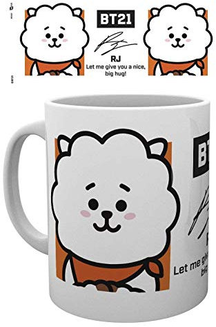 GB Eye Limited MG3601 Tasse BT21, keramik, 284 milliliters, Mehrfarbig