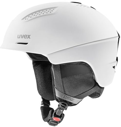 uvex Ultra - Skihelm für Damen und Herren - individuelle Größenanpassung - optimierte Belüftung - White/Black - 55-59 cm