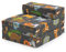 Ready Steady Bed Z-Klappbett für Kinder, Einzelbett, zusammenklappbar, ideal für Spielzimmer, Schlafzimmer, Wohnzimmer, leicht und bequem (Afrika)