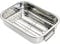 SDMAX Roasting Tin Tray Stainless Steel Oven Roasting Tin with Rack, Small, Medium Large X Large (Small 28X21X4.5CM)