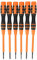 6 Piece Slotted and Philips Precision Screwdriver Set with Magnetic Tips and Revolving Tops | Ideal for Jewellery, Watch and Electronics Repair