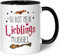 GRAVURZEILE Bedruckte Tasse mit Spruch - Du bist mein Lieblingsmuggel - Kaffeetasse mit Spruch als Geschenk für Fantasy Fans - Zauberhafte Geschenke für Sie & Ihn - Farbe: Schwarz & Weiß