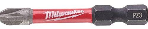 Milwaukee Shockwave Impact Duty Pozi Screwdriver Bit - PZ3 x 50mm (1 Pack)