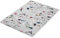 Kleine Wolke Badteppich Flores, Farbe: Multicolor, Material: 100% Polyester, Größe: 50x 60 cm