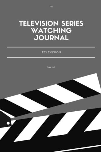 Television Series Watching Journal: TV Series tracker | binge worthy tv series | tv series log book | tracker tv series | television tv series | navy log tv series | track down tv series