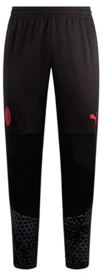 AC Milan AC Milan Unisex Trainingshose 23/24 Sporthose, Puma Black-Flat Medium Gray, XL Slim