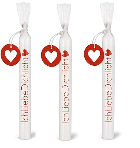 Wünschelicht 'ich liebe dich licht' Kerzenset 3er Set - Bulla Design
