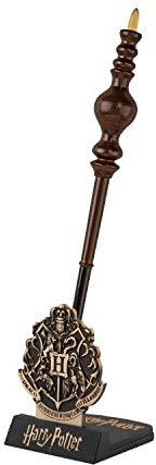 Cinereplicas Harry Potter - Zauberstab Stift mit Ständer & Lenticular Lesezeichen - Offizielle Lizenz (Minerva McGonagall)