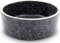 500 ml Kleintier Napf Futternapf Futterschale Futtertrog Ø15,5cm Höhe 5,5cm Näpfe für Haustiere Hamster Kaninchen Hase Nagetiere Kleintiere Hund Katze aus robuster, dickwandiger Keramik (Grau-Granit)