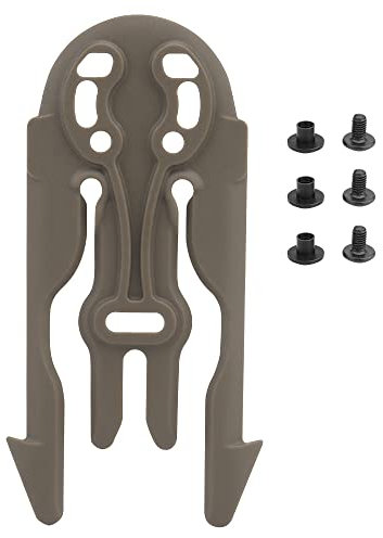 Tactical Molle Quick Release Plate Pistol Holster Adapter Quick Locking System Multi-Angle Mounting Adapter Hunting Vest Gear