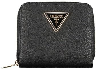 GUESS Meridian Small Zip Around Wallet Black