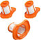 3 pezzi Filtro Accessori per Aspirapolvere Black Decker Dustbuster BHHV320B BHHV320J BHHV520BFP BHHV520BFP BHHV520BT BHHV520JF Filtri di Ricambios Accessorio Parti Ricambi lavabile (colore arancione)