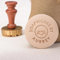 Individueller Tonstempel Für Töpferei Keramik Mit Holzgriff, Messingstempel Für Ton, Seifenstempel Geschenk Für Töpfer Polymerstempel Mit Eigenem Design Polymer Clay Tools Creat Unique Imprints