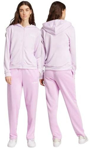adidas Women's ESSENTIALS LINEAR TRACKSUIT, ice lavender, XL