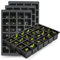 AKH® Seedling Trays | Pack of 4 | Plant Propagation & Plant Germination Trays | Seed Starter Nursery Plastic Seedling Trays for Vegetables, Fruits, Flowers & Trees | 96 Cells