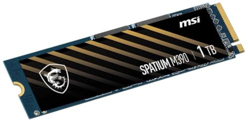 MSI SPATIUM M390 PCIe 3.0 NVMe M.2 1TGB Bulk