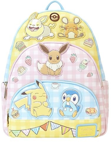 Loungefly Pokémon Cafe Tripple Pocket Rucksack