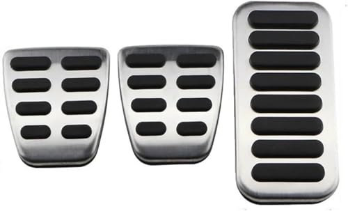 IONZS Auto Pedal Abdeckung für Hyundai Kona 2016 2017 2018 2019,Gaspedal Bremspedal,Ruhepedal,Beschleuniger Kupplungs Fußpedale Pedalsatz,A/B