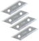 SPARES2GO Replacement Blade for Alko 1600R 1800R H2200 fits Al-ko Shredder (Pack of 4 x Blades)