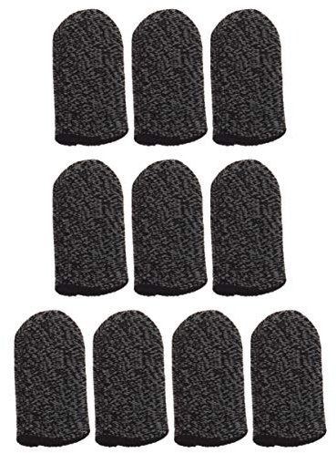 CHILDWEET 10 Pcs Screen Touch Finger Cover Spiel Fingerhärme Touchscreen Handschuhe Fingerspitze Protektor Finger Gitarren Fingerspeicher Protektor Fingerspeicher Deckungen Finger