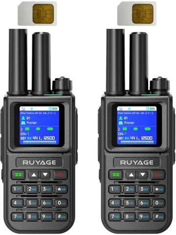 Nationwide LTE Walkie-Talkie - Two-Way Radio - Unlimited Range POC Two Way Radios Set(X50)