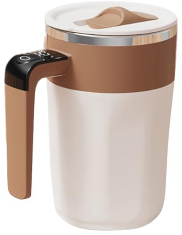 SELVFZ Tazza da caffè ricaricabile USB Tazza da caffè automatica con display digitale della temperatura per ufficio e uso domestico Tazza ricaricabile USB