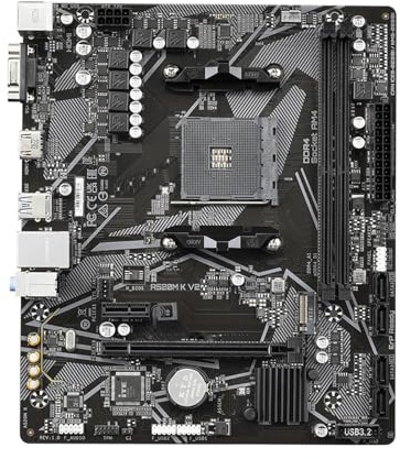 Carte mère Carte mère Fit for GIGABYTE A520M K V2 Micro ATX A520 Socket AM4 Compatible CPU Ryzen 5600G 5700G 3600 3400G M.2 PCIe 3.0