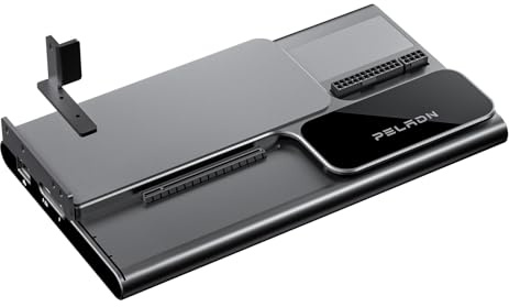 PELADN S-3 eGPU Dock with USB-C Cable (Compatable Thunderbolt5) - External GPU Dock Equipped 64Gbps PCIe 4.0 x 4 Slot, PCIe 3.0 Slot, Dual 80Gbps USB-C Ports,SD 4.0 Card Slot, Support ATX/SFX/140W PD