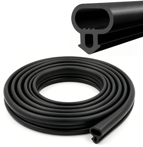 8m UPVC Window & Door Seal Strip,for Entry Doors for 3-5mm Gap | Window Replacement Gasket Rubber Seal Strip,Rubber Seal for Most UPVC,Universal