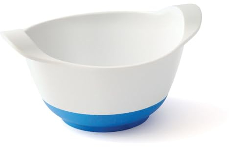 Plastorex - 8608A1 - Bol à Oreilles Sur un toboggan Mélamine Blanche + Antidérapant Bleu