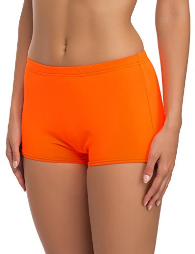 Merry Style Damen Badeshorts Bikinihose L23L1 (Neonorange (2154),60)