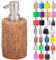 Seifenspender | viele schöne Seifenspender zur Auswahl | Elegantes, stylisches Design | Blickfang für jedes Badezimmer (Rustikal)