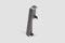 EGGER Verbinder Sockelleiste Universal silber für einfache Montage von 60mm Laminat Fußleisten | Inhalt 2 Stück | Kunststoff robust | Optik silber grau matt Edelstahl